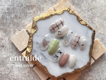 アントレッド(entraide)/韓国風ネイル