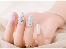 エムスラッシュ ソル センター南(M.SLASH SOL)/梅雨のアジサイネイル