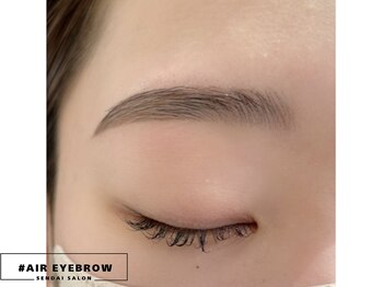 ハッシュタグ エアーアイブロウ 仙台(#AIR EYEBROW)/キュート