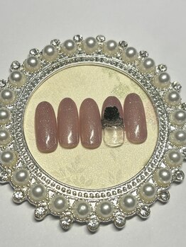 ワンポイント　定額ネイル