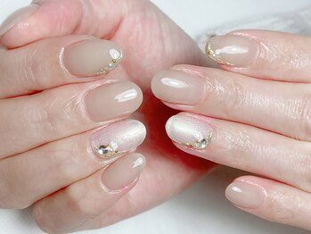 マハロネイル(Mahalo Nail)/シンプルオフィスネイル ¥6980