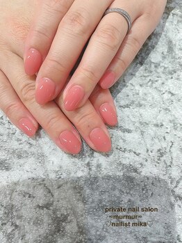 プライベート ネイルサロン マーマ(murmur)/ちゅるちゅるネイル