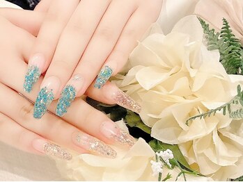 ブリエカドー(Briller Cadeau)/ロングラメグラネイル