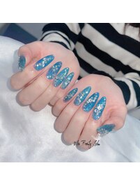 クリスマスネイル