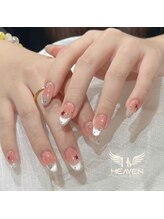 ヘブン ネイル 鶯谷(HEAVEN Nail)/Star Cat Eyes Design