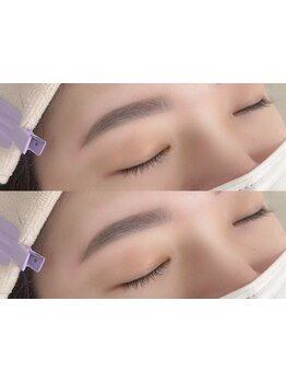 アイブロウメニューがあるサロン