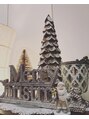 リラクゼーションサロン ホーム(HOME)&nbsp;クリスマスのインテリアには気合が入ります！