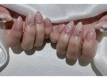 リナネイルサロン 池袋(Lina nail salon)/#ツイードネイル