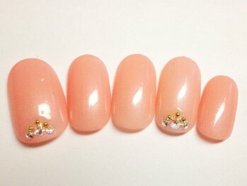 ネイルアンドアイラッシュ リラ 東三国店(Rela)/★昼割★簡単シンプル¥4000