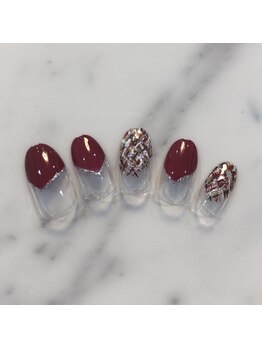 ビューティーアンドスパ セレクトプラス(Beauty & Spa treatment Select +)/ツイードフレンチネイル