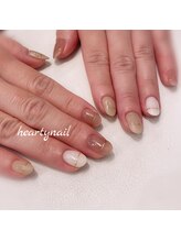 ハーティーネイル hearty nail 溝の口店/秋のお洒落ネイル