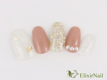 エリクサーネイル 五反田(Elixir Nail)/定額a シンプル／クーポン使用