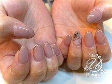 ユーネイル(U-nail)/グリッターフレンチ