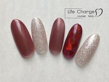 ライフチャージ(LifeCharge)/ハートホロネイル