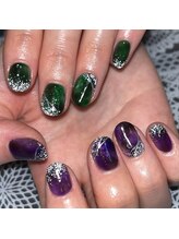 ヴァン カウンシル 伊那(VAN COUNCIL)/お客様ネイル☆推し活ネイル