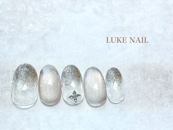 ルークネイル(LUKE NAIL)/マグネットラメグラデーション