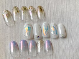 8.9月定額デザインネイル♪