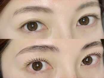 ロレインブロウ センター南店/まつ毛パーマ＋眉毛Wax眉毛