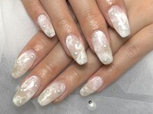 ユニネイル 池袋(Uni Nail)/ホワイトニュアンスネイル♪