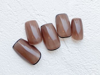 リーチェ ビューティアンドネイルサロン 大名店(Beauty&Nail Salon)/simple art ¥8000