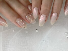 透明感アシメデザイン