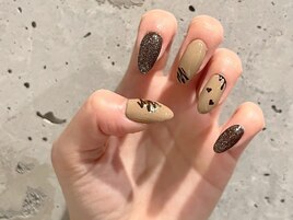 シンプルネイルアート