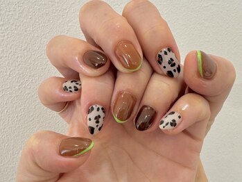 プラス サード(Plus 3rd)/レオパードネイル by Yuri.S