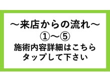 ラプリシュシュ 岡山店(Raplit)/ 来店からの流れ＋施術内容