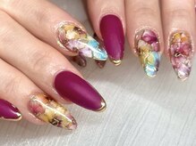 サロン ド ワカ(Salon de WAKA)/パンジーネイル