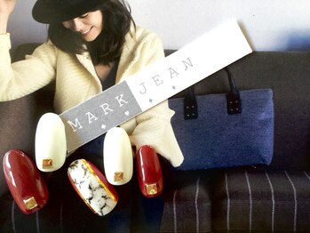 マークジーン 甲南山手(MARK JEAN)/エレガント大理石ネイル