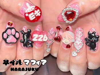 ネイルマフィア 原宿(NAIL MAFIA)/推し3Dネイル！