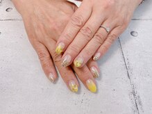 ネイル ビューティーマジック 葛西本店/ミモザネイル