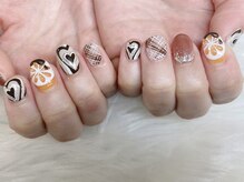 ネイルキュート アンド クールラッシュ 亀有店(nailcute & CoolLash)/バレンタインネイル♪