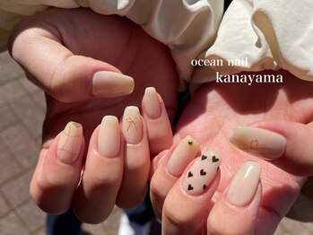 オーシャンネイル 金山店(Ocean Nail)/#ガーリーネイル