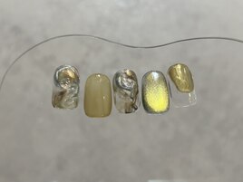ミラー×メタリックニュアンス