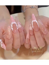 Cute Pink Nails Design