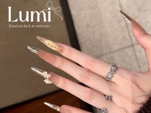 ルミネイル 池袋東口サンシャイン店(Lumi Nail)/シルバーリボン