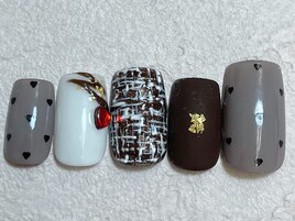 チョコレートネイル