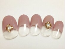 ネイルアンドアイラッシュ リラ 東三国店(Rela)/シンプル(初回)¥4900オフ込