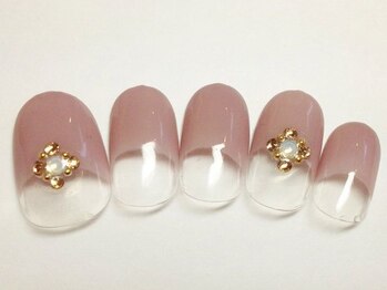 ネイルアンドアイラッシュ リラ 東三国店(Rela)/シンプル(初回)¥4900オフ込