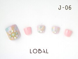 フットネイルJ‐06￥10,700☆