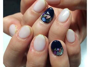 リエル(Riel)/シックなシェルストーン☆6980