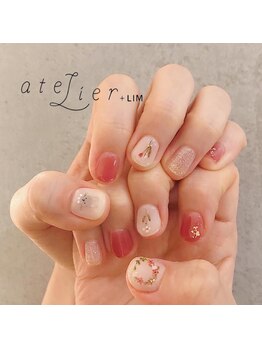 アトリエ プラス リム(atelier +LIM)/クリアピンク