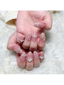 レディスペネイル ノマエ 名駅店(Redispe nail nomae)/ツイードネイル