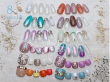 プレジールリュクス(Plaisir luxe)/8monthly nail &nbsp;collection