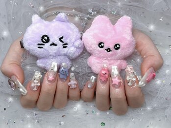 ベルグローアルファネイル(BELLE GROW ALPHA NAIL)/３Dオーダーネイル