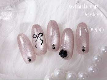 ネイルアイラッシュヴィヴォーグ(Vivogue)/定額デザイン【ワンホンネイル】