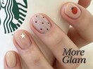 ドット星トマトアートネイル