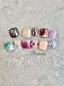 【ネイル/フット】選びる親指アート¥6500/オフ無し
