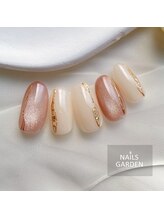 ネイルズガーデン(NAILS GARDEN)/上品ネイル